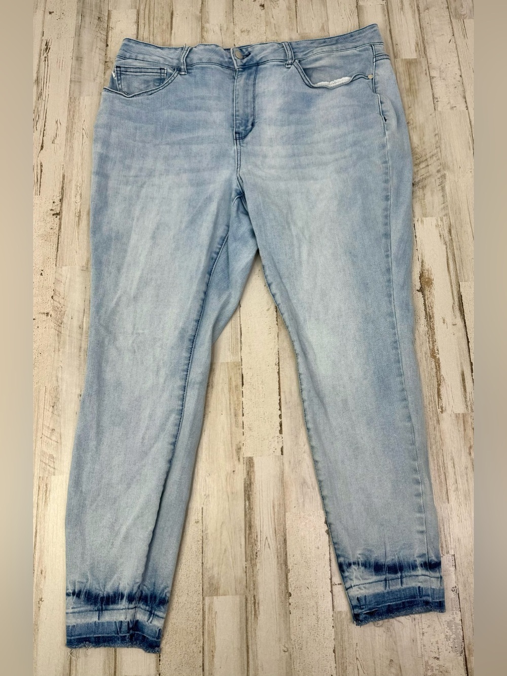 Judy Blue Jeans Womens 18W Light Blue High Rise Skinny Fit